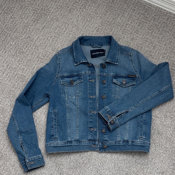 Calvin Klein Blue Jean Jacket - Picture 1 of 4